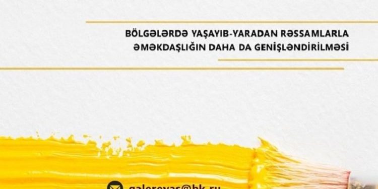 Bölgədə yaşayan rəssamlara şad xəbər