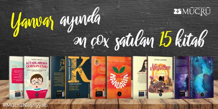İlin əvvəlində ən çox oxunan 15 bədii kitab bu olub – SİYAHI