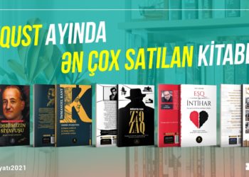 Avqust ayında ən çox oxunan 20 kitab – SİYAHI